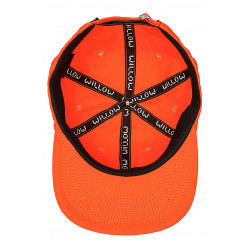 Willow Outline 6 Panel Cap Neon Orange